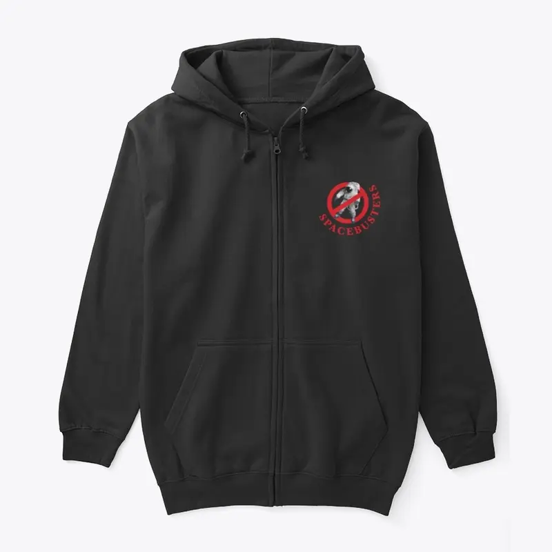 Unisex Zip hoodie small red